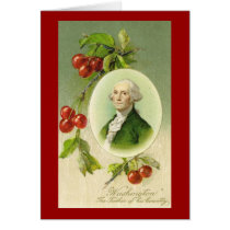 Vintage Americana George Washington (6) Card
