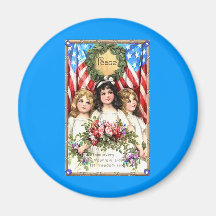 Vintage Americana Image on T shirts, Mugs, More Magnets