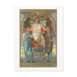 Vintage Americana Patriotic Labor Day  Postcards