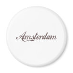 Vintage Amsterdam Refrigerator Magnet