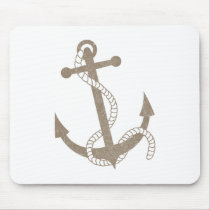 Vintage Anchor Mouse Pad