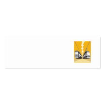 Vintage and Modern Streetcar Tram Train Business Cards