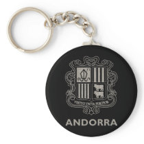 Vintage Andorra Keychain