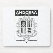 Vintage Andorra Mouse Pad