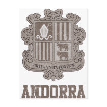 Vintage Andorra Postcard