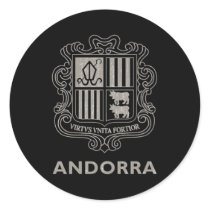 Vintage Andorra Stickers