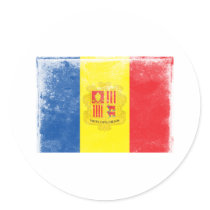 Vintage Andorra stickers