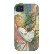 Vintage Angel Case-Mate iPhone 4 Covers