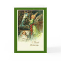 Vintage Angel Christmas Card