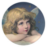 Vintage Angel Dinner Plate