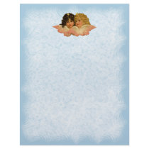 Vintage Angel Letterhead Stationery