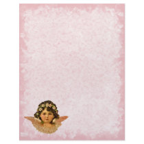 Vintage Angel Letterhead Stationery