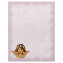 Vintage Angel Letterhead Stationery
