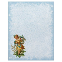 Vintage Angel Letterhead Stationery