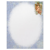 Vintage Angel Letterhead Stationery