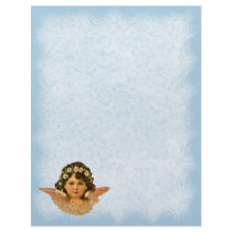 Vintage Angel Letterhead Stationery