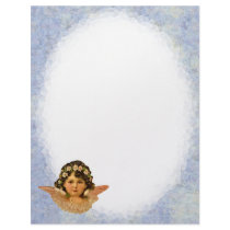 Vintage Angel Letterhead Stationery