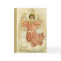 Vintage Angel Merry Christmas cards