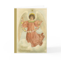 Vintage Angel Merry Christmas cards by christmasshop Vintage Angel Merry Christmas cards
