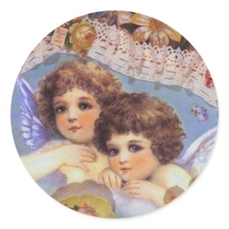 Vintage Angel Stickers sticker