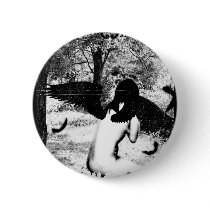 Vintage Angel ver. Black & White buttons by kawaii Vintage Angel ver. Black & White buttons
