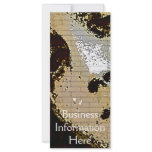 Vintage Angelic Statue Face 2012 Calendar Bookmark Custom Rack Card