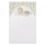 Vintage Angels and Flowers Stationery