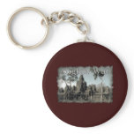 Vintage Angkor Wat Key Chain