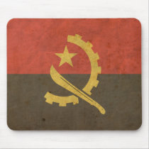 vintage Angola Flag Mousepad