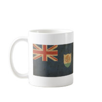 Vintage Anguilla Flag Mug