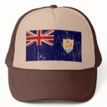 Vintage Anguilla Mesh Hat