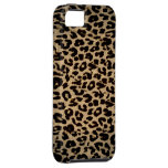 Vintage animal print texture of leopard iPhone 5 cover