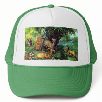 Vintage Animals Cap Hat