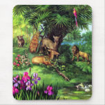 Vintage Animals Mouse Pad