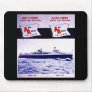 Vintage Ann Arbor Railroad Car Ferry Lake Michigan Mouse Pad