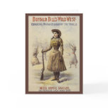 Vintage Annie Oakley Christmas Card