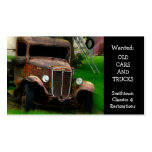 Vintage Antique Automobile Restoration Business Card Template