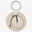Vintage Antique Bicycle Keychain