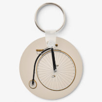 Vintage Antique Bicycle Keychain