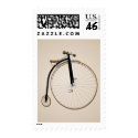 Vintage Antique Bicycle Postage Stamps by mariannegilliand Vintage Antique Bicycle Postage Stamps