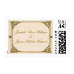 Vintage / Antique Frame Style Wedding Postage postage