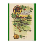 Vintage Antique Happy Thanksgiving Postcard