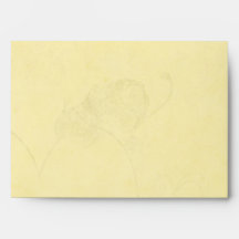 Vintage Antique Look Wedding Envelope