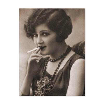 Vintage Woman Portrait