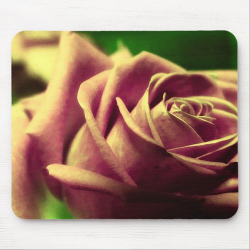 Vintage Antique Rose Flower Mousepad mousepad