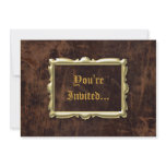 Vintage Antique Style Party Invitations