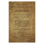 Vintage Antique Swirl Flyer or Program