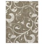 Vintage Antique Swirls Cream Custom Letterhead