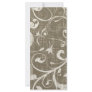 Vintage Antique Swirls Cream Custom Rack Card