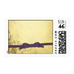 Vintage Antique with Bow Wedding Postage